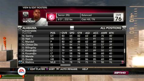 alabama 2011 roster